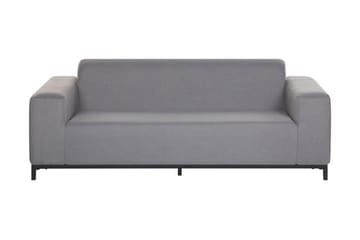 Hughen Loungegrupp Utomhus 5-sits - Grå/Svart - Utemöbler - Utegrupp - Loungegrupp
