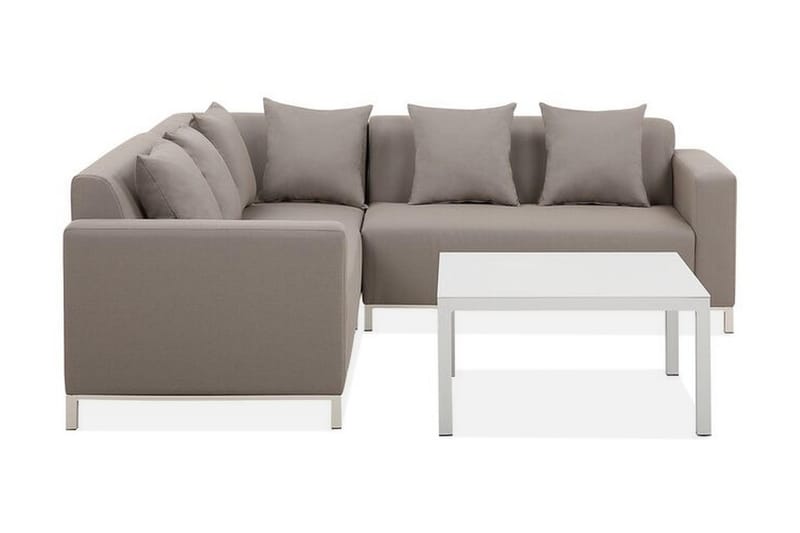 LORYSSA Loungegrupp Utomhus Beige - Utemöbler - Utegrupp - Loungegrupp