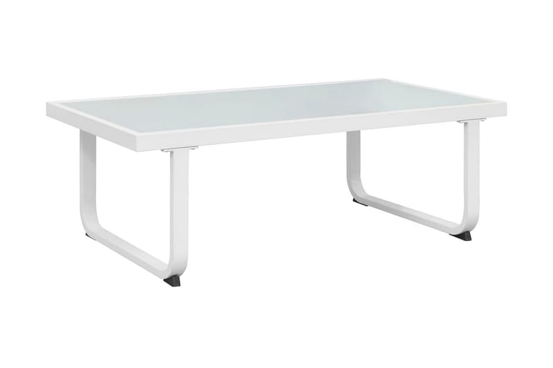 Loungegrupp Utomhus för trädgården 5 delar textilene aluminium svart - Svart - Utemöbler - Utegrupp - Loungegrupp