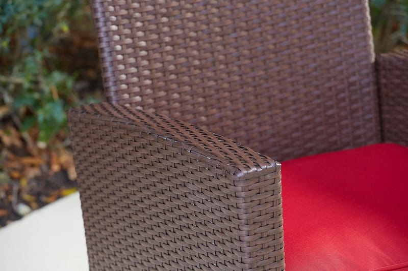 Malmo Loungegrupp Utomhus Konstrotting Brun - Dorel Home - Utemöbler - Utegrupp - Loungegrupp