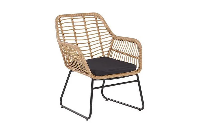 Malvedo Soffgrupp Utomhus - Natur/Svart - Utemöbler - Utegrupp - Loungegrupp