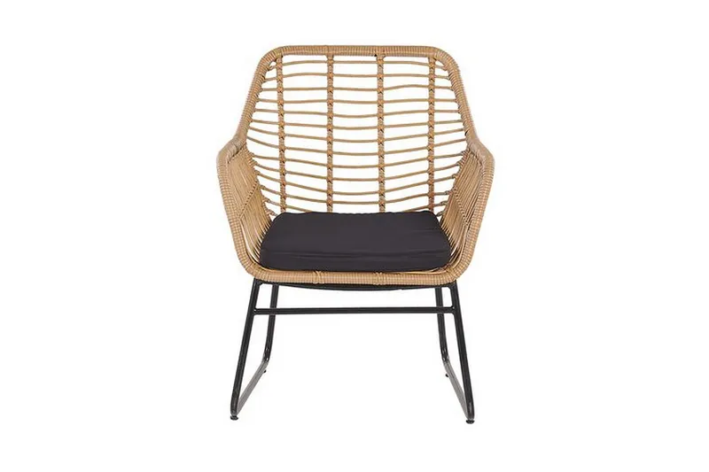 Malvedo Soffgrupp Utomhus - Natur/Svart - Utemöbler - Utegrupp - Loungegrupp