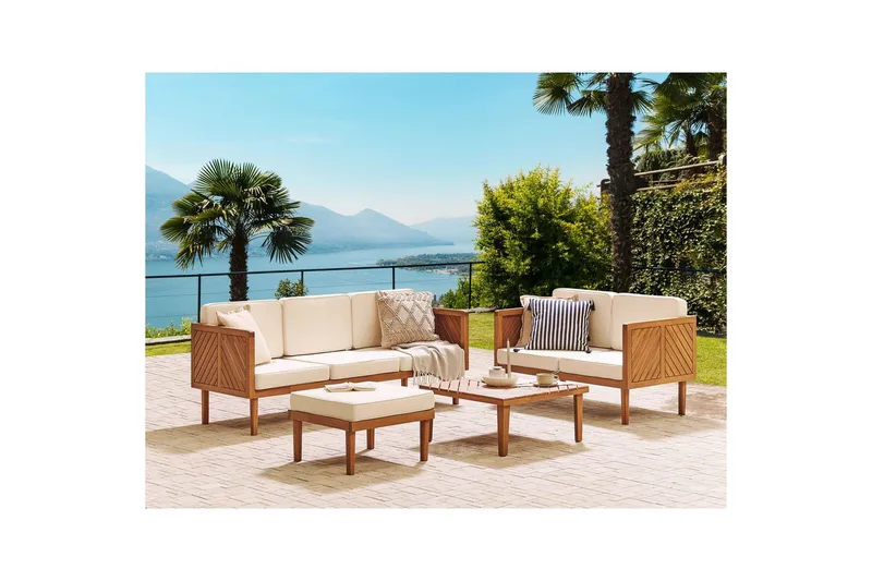 Loungegrupp med 2 sits soffa Baratti - Utemöbler - Utegrupp - Loungegrupp