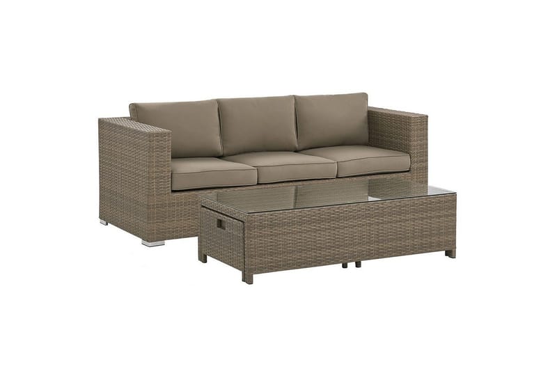 Loungegrupp med bord Belluno - Utemöbler - Utegrupp - Loungegrupp