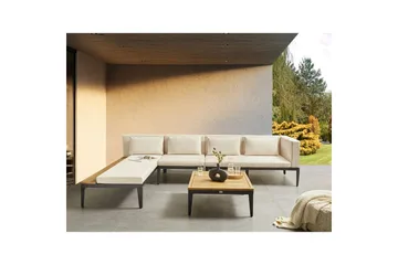 Loungegrupp med bord Bracciano 4-Sits - 4-Sits - Utemöbler - Utegrupp - Loungegrupp