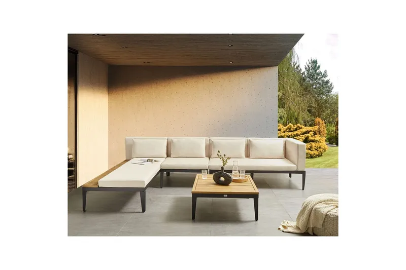 Loungegrupp med bord Bracciano 4-Sits - 4-Sits - Utemöbler - Utegrupp - Loungegrupp