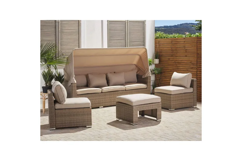 Loungegrupp med bord Coccolia - Utemöbler - Utegrupp - Loungegrupp