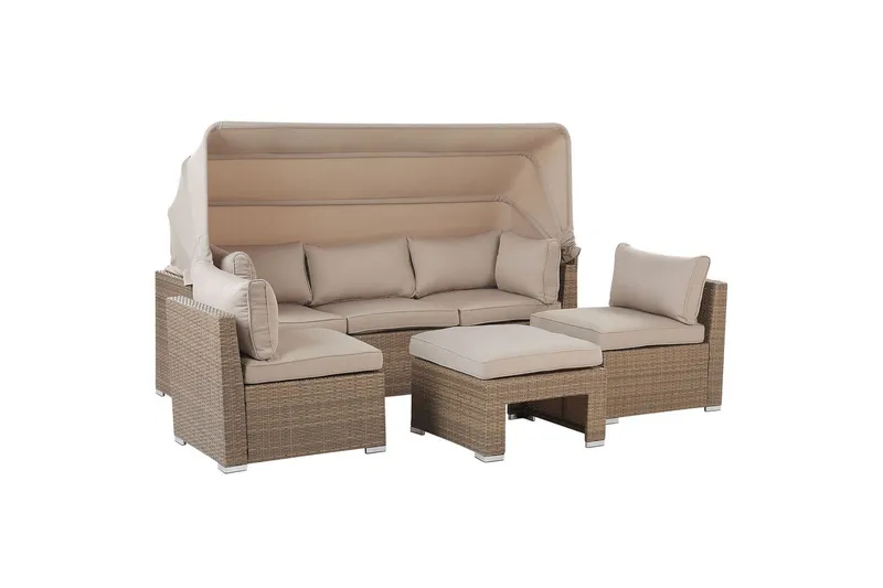 Loungegrupp med bord Coccolia - Utemöbler - Utegrupp - Loungegrupp