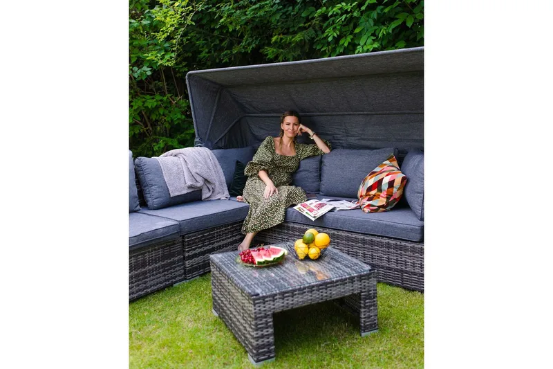 Loungegrupp med bord Corte - Utemöbler - Utegrupp - Loungegrupp