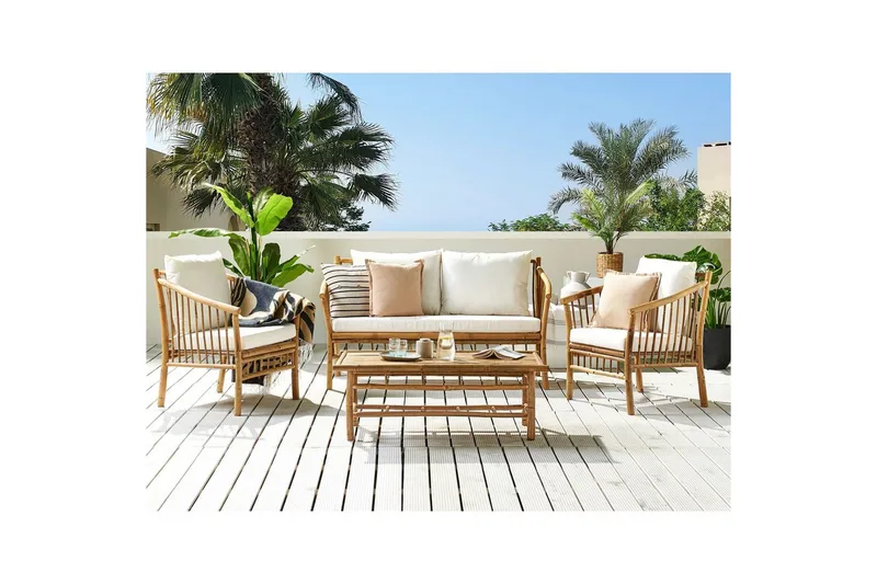 Loungegrupp med bord Maggiore - Utemöbler - Utegrupp - Loungegrupp