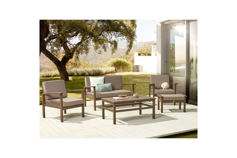 Loungegrupp med bord Manila Ja - Ja - Utemöbler - Utegrupp - Loungegrupp