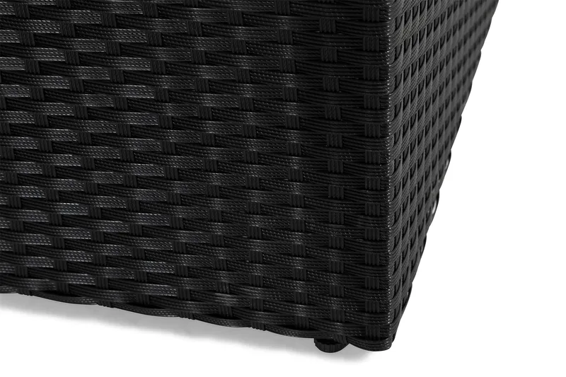 Mendoza Soffgrupp 4-sits Svart - Svart / Svarta dynor - Utemöbler - Utegrupp - Loungegrupp