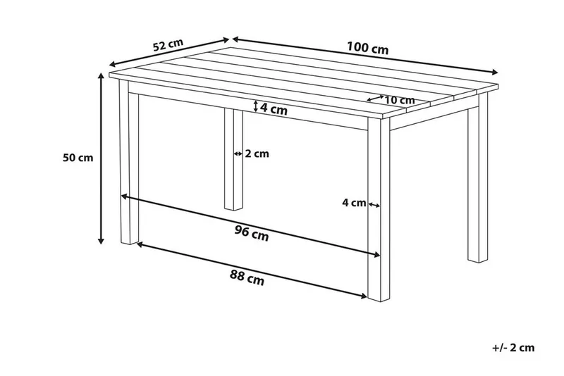 Messina Loungegrupp Utomhus 147 cm - Vit - Utemöbler - Utegrupp - Loungegrupp