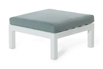 Messina Loungegrupp Utomhus 147 cm - Vit - Utemöbler - Utegrupp - Loungegrupp