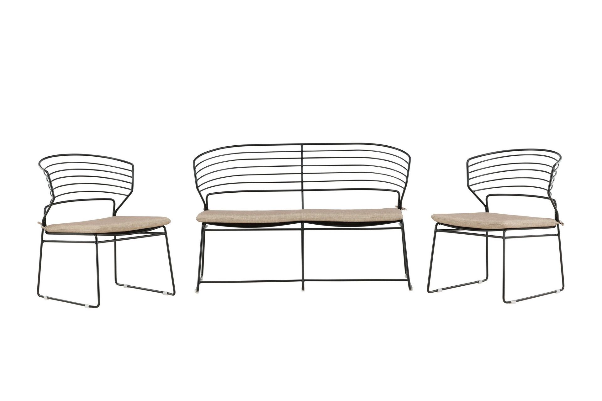 milano loungegrupp utomhus - beige