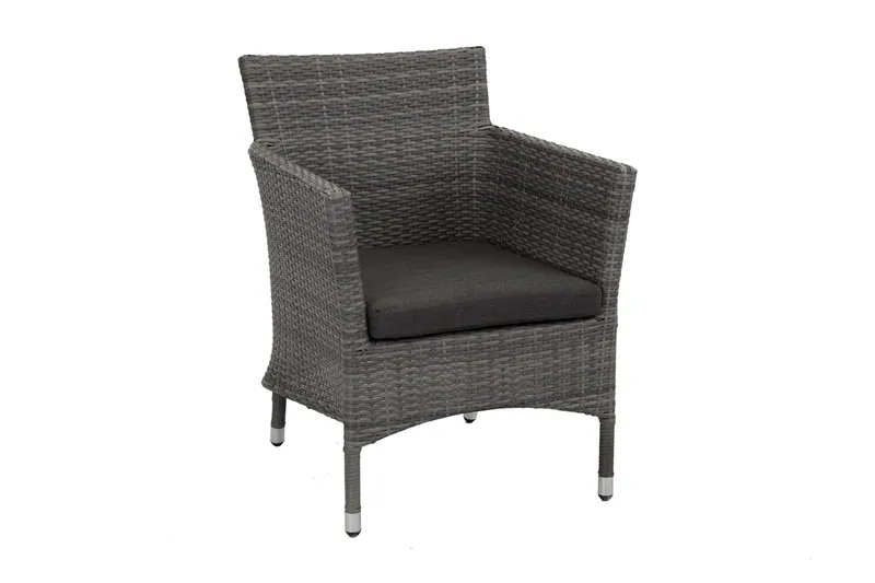 Möbelset WATERS Utebord Utesoffa och 2 Utestolar - Utemöbler - Utegrupp - Loungegrupp