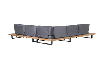 Mykonos Loungegrupp Utomhus 256 cm - Trä/Natur - Utemöbler - Utegrupp - Loungegrupp