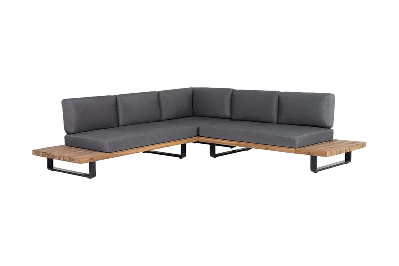 Mykonos Loungegrupp Utomhus 256 cm - Trä/Natur - Utemöbler - Utegrupp - Loungegrupp