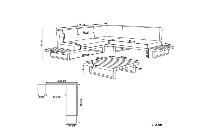 Loungegrupp Mykonos - Utemöbler - Utegrupp - Loungegrupp