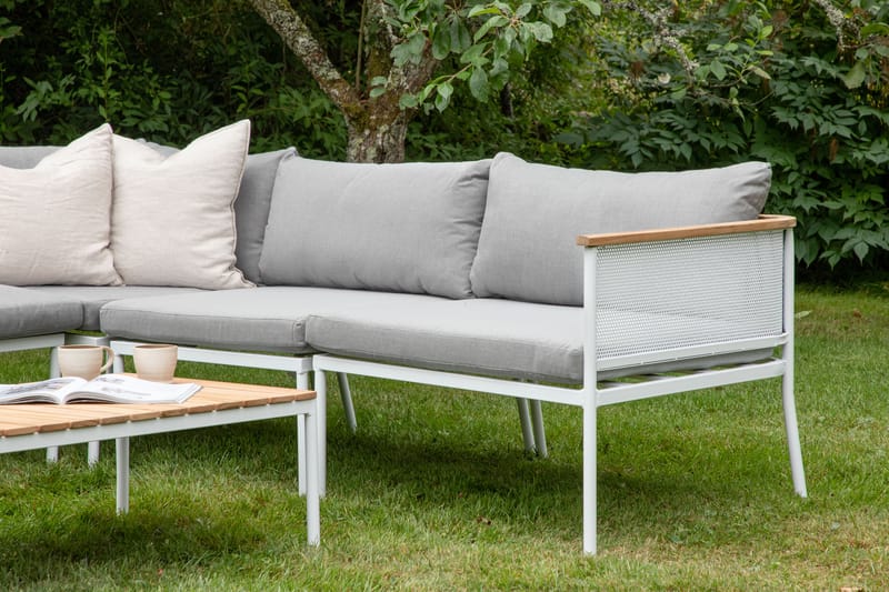 Nettan Loungegrupp Utomhus - Grå/Brun - Utemöbler - Utegrupp - Loungegrupp