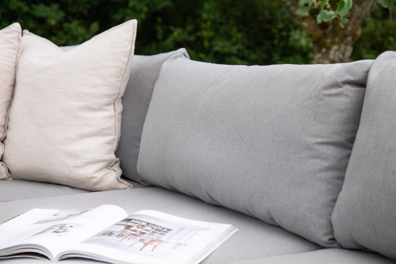 Nettan Loungegrupp Utomhus - Grå/Brun - Utemöbler - Utegrupp - Loungegrupp