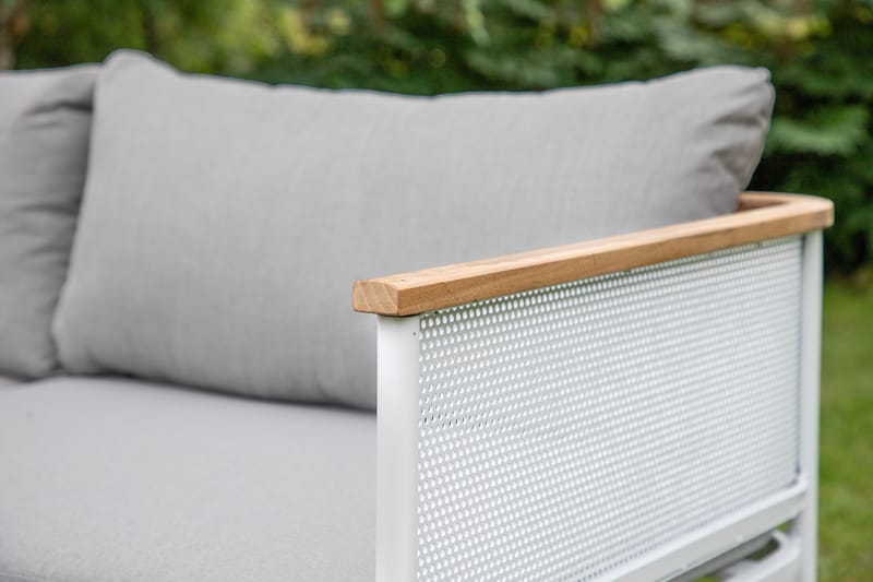 Nettan Loungegrupp Utomhus - Grå/Brun - Utemöbler - Utegrupp - Loungegrupp