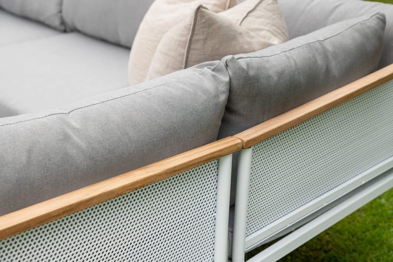 Nettan Loungegrupp Utomhus - Grå/Brun - Utemöbler - Utegrupp - Loungegrupp