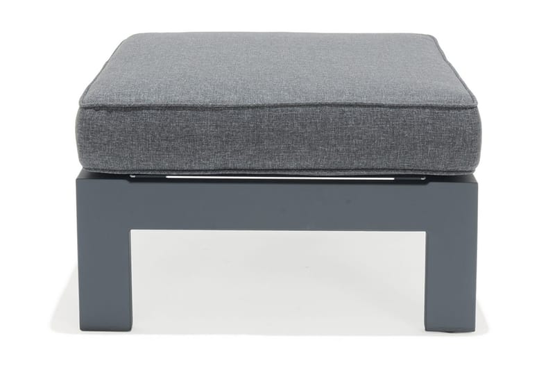 Palau Fåtölj med Fotpall - Grå - Utemöbler - Utestolar & fåtöljer - Utefåtöljer & loungefåtöljer