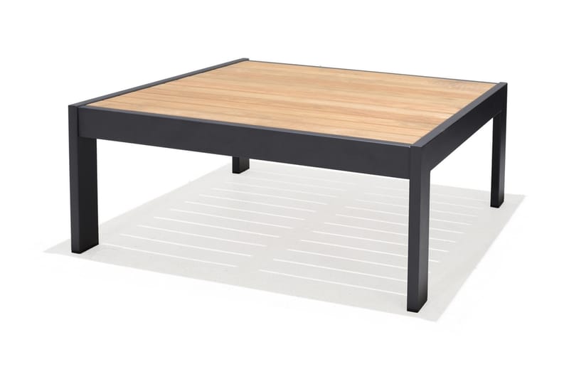 Palau Loungegrupp Utomhus 5-sits - Trä/Grå - Utemöbler - Utegrupp - Loungegrupp