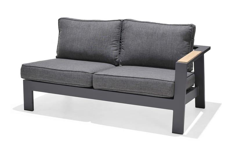 Palau Loungegrupp Utomhus 8-sits - Trä/Grå - Utemöbler - Utegrupp - Loungegrupp