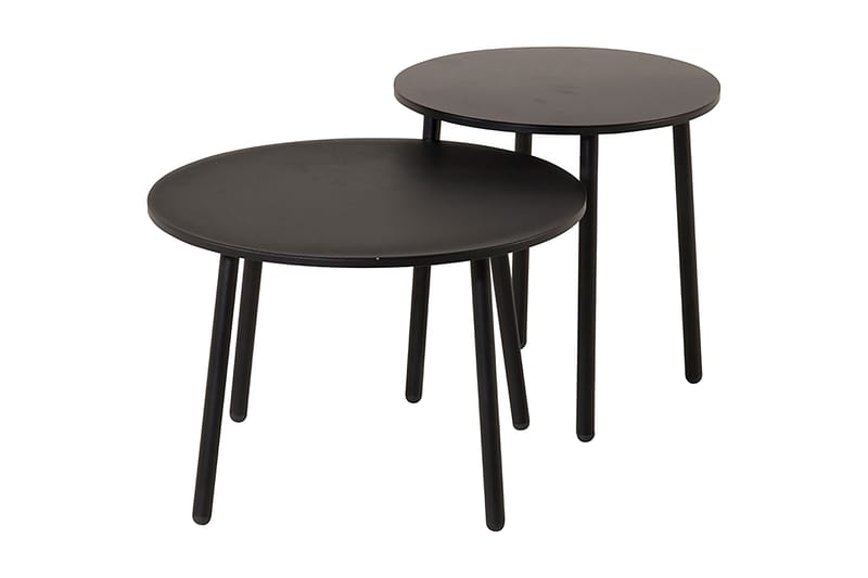 Paola Loungegrupp Utomhus med Dynor - Svart - Utemöbler - Utegrupp - Loungegrupp