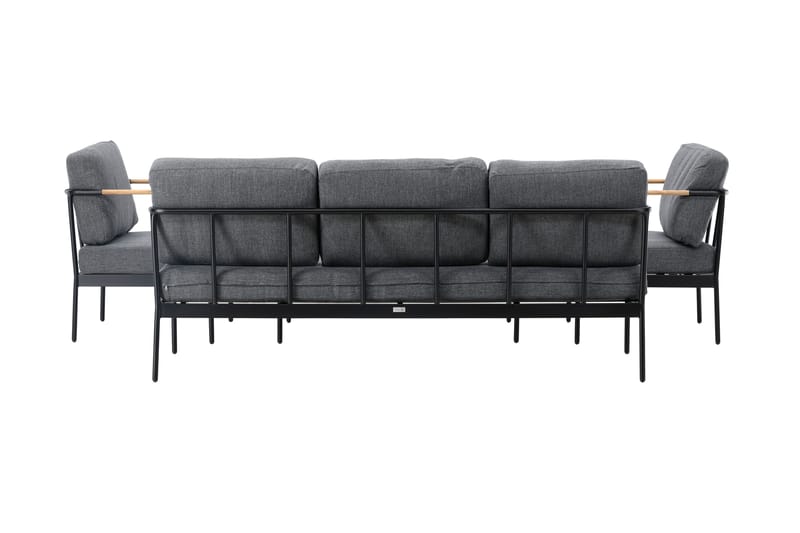 Pehnna Soffgrupp Utomhus 5-sits - Svart - Utemöbler - Utegrupp - Loungegrupp