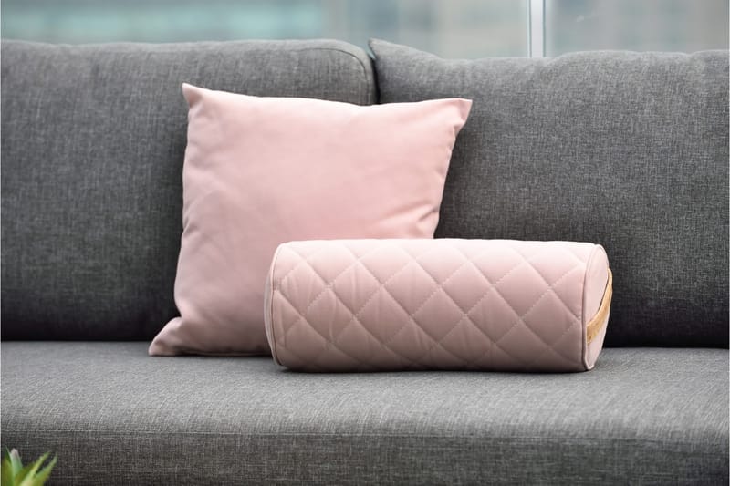 Portals Loungegrupp Utomhus 4-sits - Teak/Svart - Utemöbler - Utegrupp - Loungegrupp