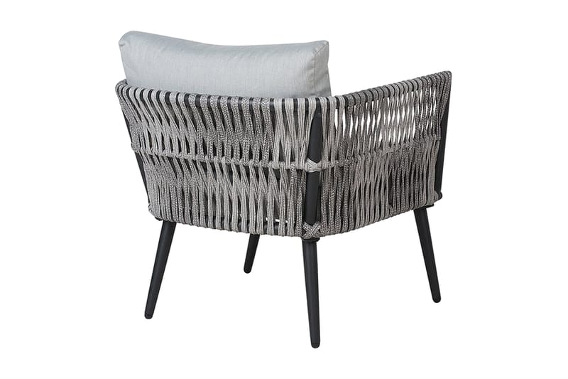 PREVEZA Loungegrupp Utomhus 120 cm - Utemöbler - Utegrupp - Loungegrupp