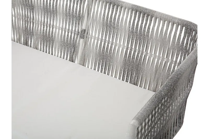 Ragusa Loungegrupp Utomhus 156 cm - Grå - Utemöbler - Utegrupp - Loungegrupp