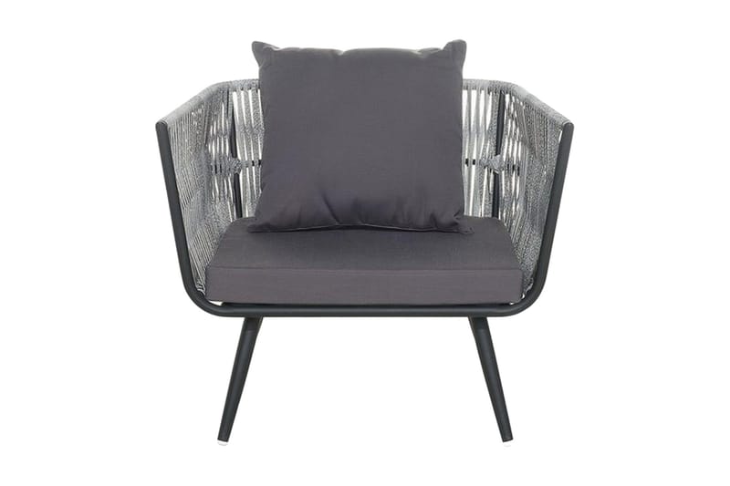 Ragusa Loungegrupp Utomhus 156 cm - Grå - Utemöbler - Utegrupp - Loungegrupp