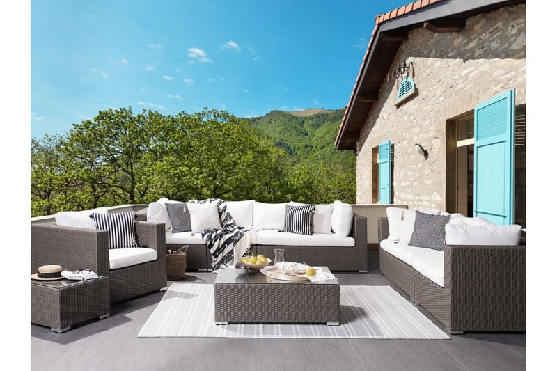 Reecer Loungegrupp Utomhus - Grå - Utemöbler - Utegrupp - Loungegrupp