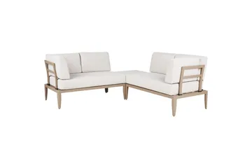 Loungegrupp Rima III Beige - Beige - Utemöbler - Utegrupp - Loungegrupp