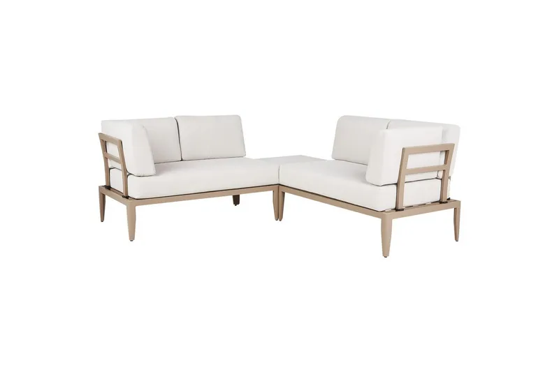Loungegrupp Rima III Beige - Beige - Utemöbler - Utegrupp - Loungegrupp