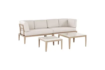 Loungegrupp Rima III Beige - Beige - Utemöbler - Utegrupp - Loungegrupp