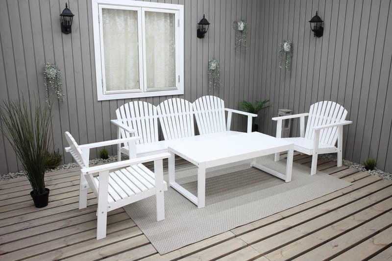ROLSTON Loungeset - Utemöbler - Utegrupp - Loungegrupp