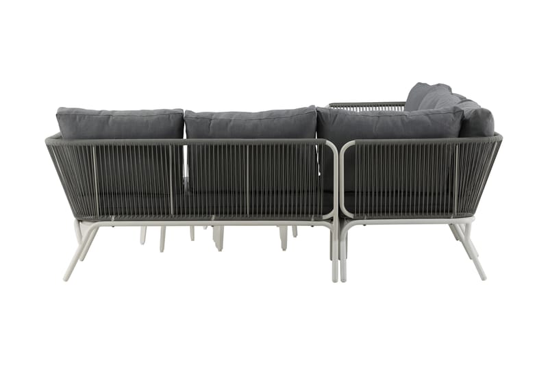 ROXO Hörnsoffa Utomhus Vit - Venture Home - Utemöbler - Utegrupp - Loungegrupp