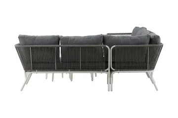 Roxo Hörnsoffa Vit - Venture Home - Utemöbler - Utegrupp - Loungegrupp