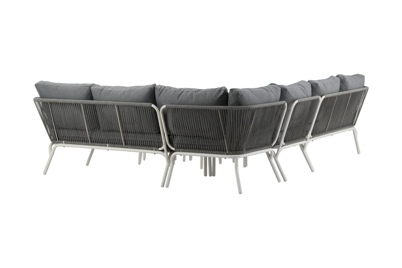 Roxo Hörnsoffa Vit - Venture Home - Utemöbler - Utegrupp - Loungegrupp