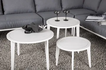 Roxo Hörnsoffa Vit - Venture Home - Utemöbler - Utegrupp - Loungegrupp
