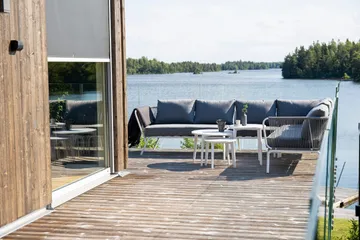 Roxo Hörnsoffa Vit - Venture Home - Utemöbler - Utegrupp - Loungegrupp