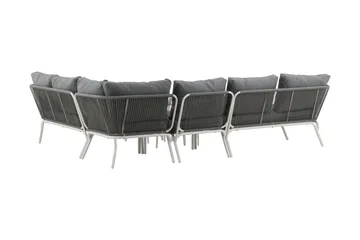 Roxo Hörnsoffa Vit - Venture Home - Utemöbler - Utegrupp - Loungegrupp