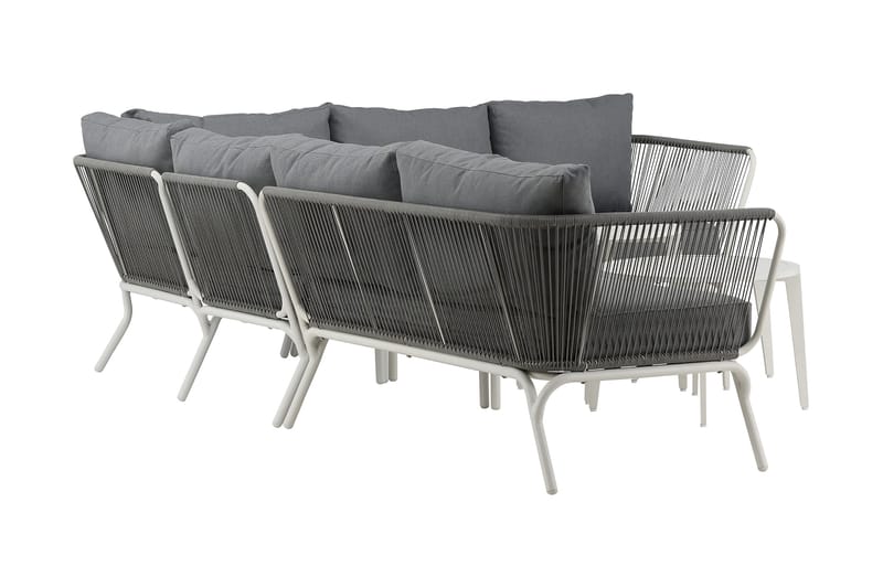 Roxo Hörnsoffa Vit - Venture Home - Utemöbler - Utegrupp - Loungegrupp