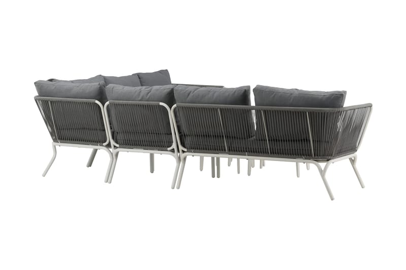 Roxo Hörnsoffa Vit - Venture Home - Utemöbler - Utegrupp - Loungegrupp