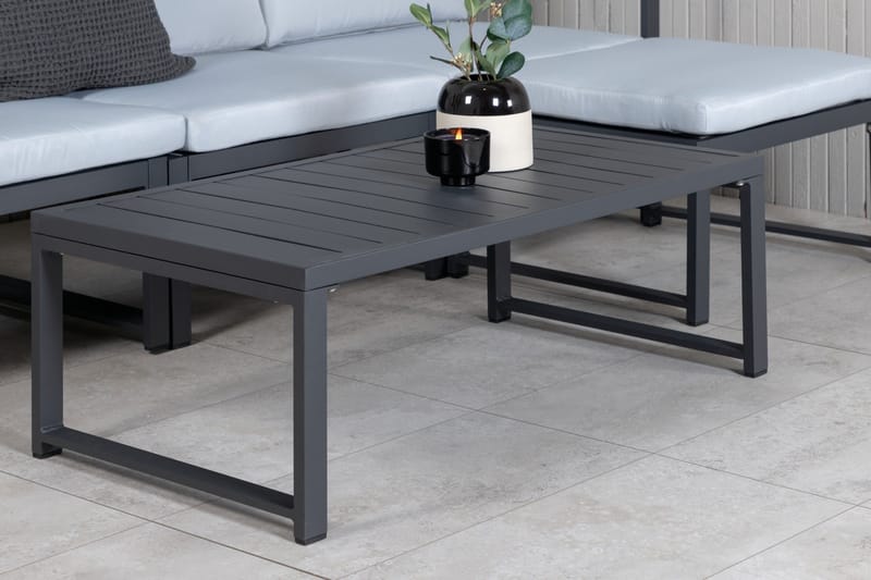 Salvador Loungegrupp Utomhus - Grå/Svart - Utemöbler - Utegrupp - Loungegrupp